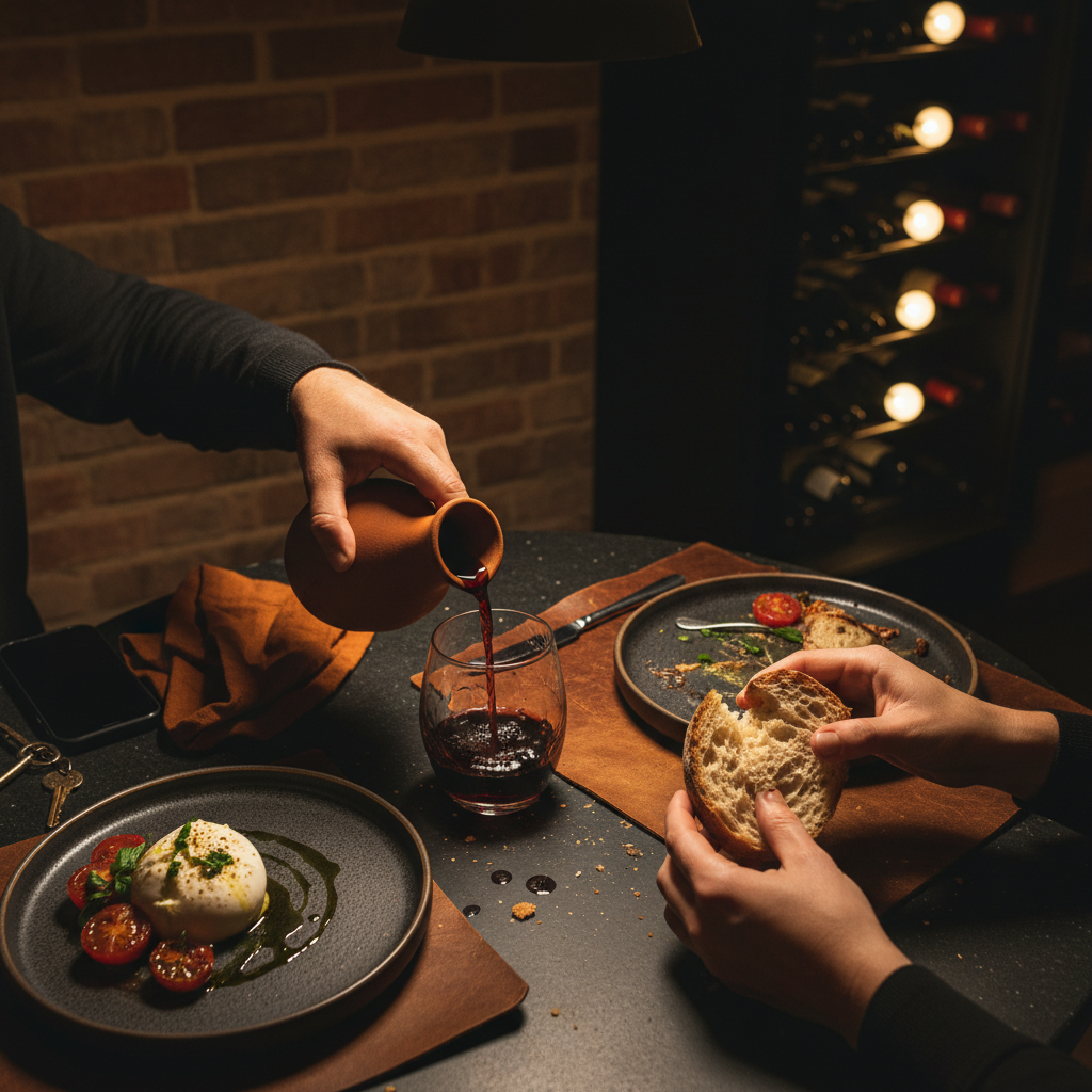 Evening dining near Riva residences