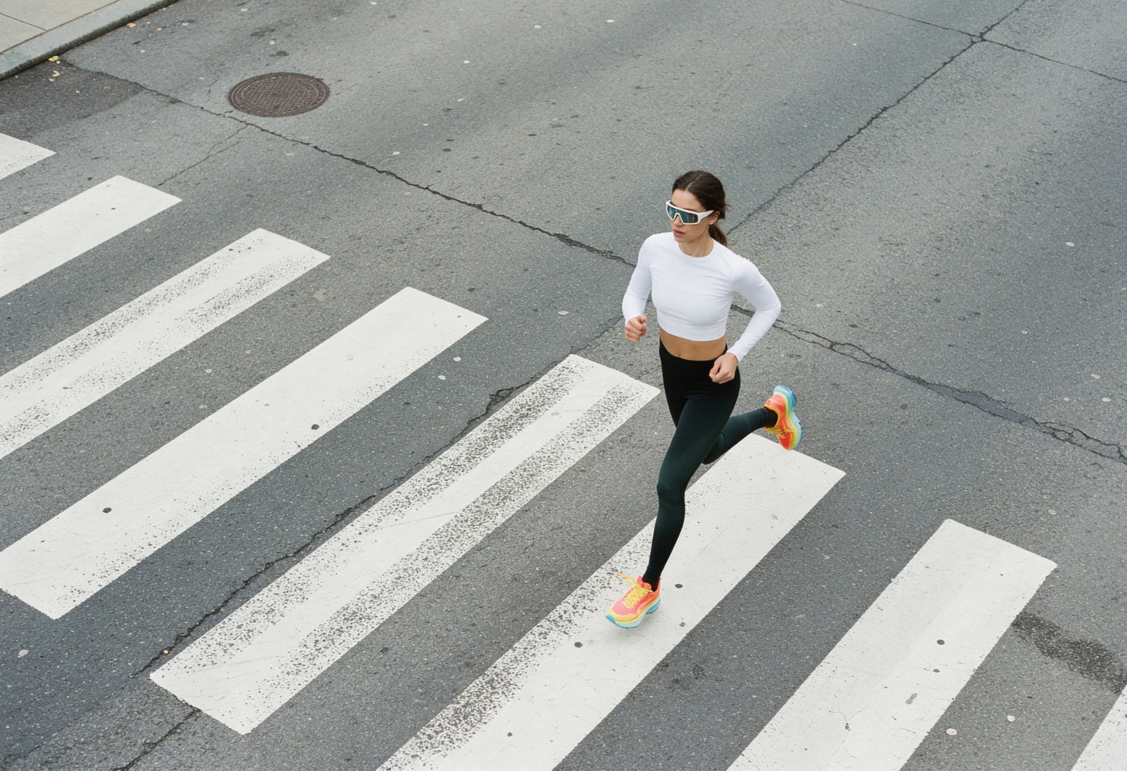 Running and outdoor activity near home